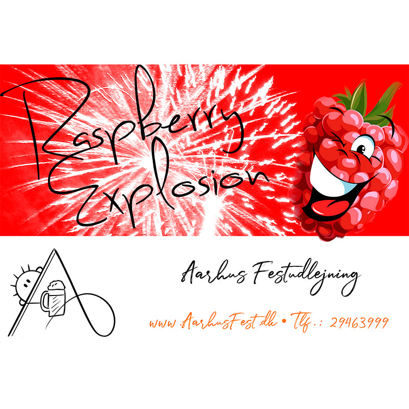 Raspberry Explosion 1L – Aarhus Festudlejning